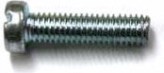 Винт М 8 х 20 DIN7985 с полуцилиндрической головкой оцинкованный [AB1000802032042]