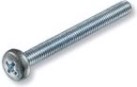 Винт М 8 х 40 DIN7985 с полуцилиндрической головкой оцинкованный [AB1000804031442]