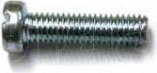 Винт М10 х 40 DIN7985 с полуцилиндрической головкой оцинкованный