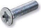 Винт М10 х 40 DIN965 с потайной головкой оцинкованный [AB8201004032G07]