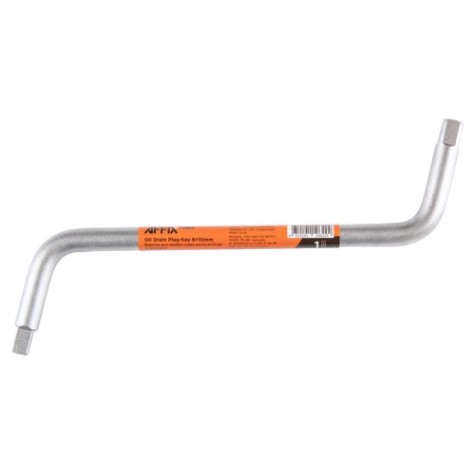 Вороток для пробки слива масла Affix AF10348810 8х10 мм, изогнутый