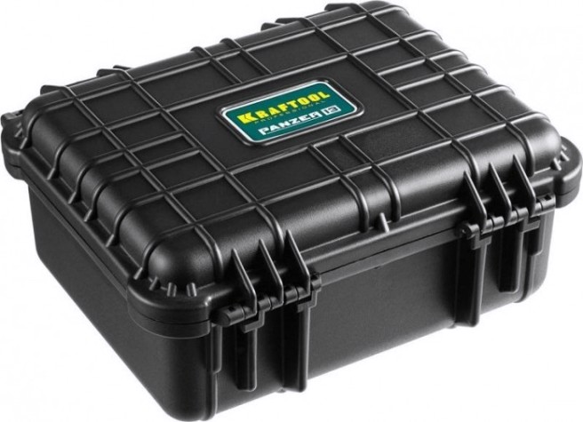 Ящик для инструмента KRAFTOOL "PANZER" ударопрочный пластиковый, степень защиты ip55, 13" [38251-13]