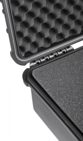 Ящик для инструмента KRAFTOOL "PANZER" ударопрочный пластиковый, степень защиты ip55, 13" [38251-13]