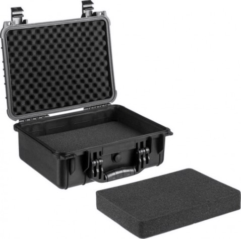 Ящик для инструмента KRAFTOOL "PANZER" ударопрочный пластиковый, степень защиты ip55, 16" [38251-16]