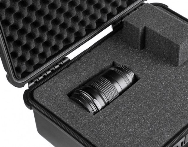 Ящик для инструмента KRAFTOOL "PANZER" ударопрочный пластиковый, степень защиты ip55, 16" [38251-16]