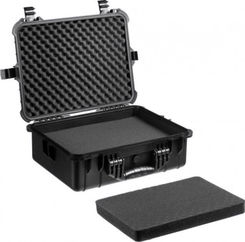 Ящик для инструмента KRAFTOOL "PANZER" ударопрочный пластиковый, степень защиты ip55, 20" [38251-20]