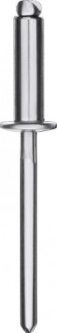 Заклепка из нержавеющей стали KRAFTOOL Inox 4.0х8 мм, 1000 шт [311705-40-08]
