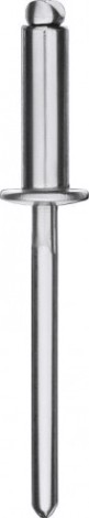 Заклепка из нержавеющей стали KRAFTOOL Inox 4.8х10 мм, 500 шт [311705-48-10]
