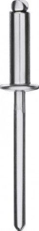 Заклепка из нержавеющей стали KRAFTOOL Inox 6.4х12 мм, 250 шт [311705-64-12]