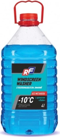 Жидкость стеклоомывающая RUSEFF зимняя (-10 град) 4 л 15210N [15210N]