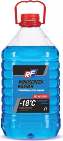 Жидкость стеклоомывающая RUSEFF зимняя (-18 град) 4 л 15218N [15218N]