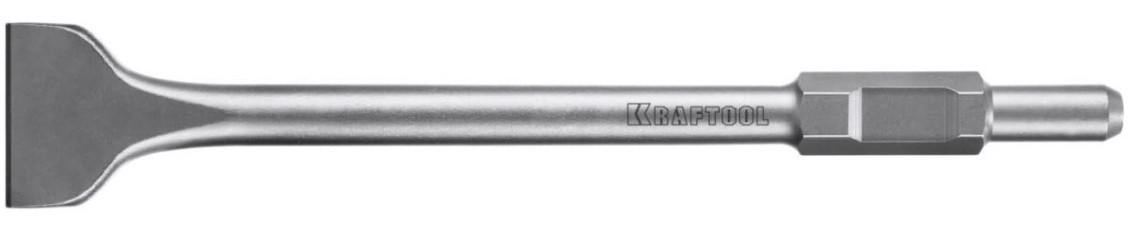 Зубило шестигранное KRAFTOOL 29345-75-450 hex 30 alligator лопаточное, 75х450 мм